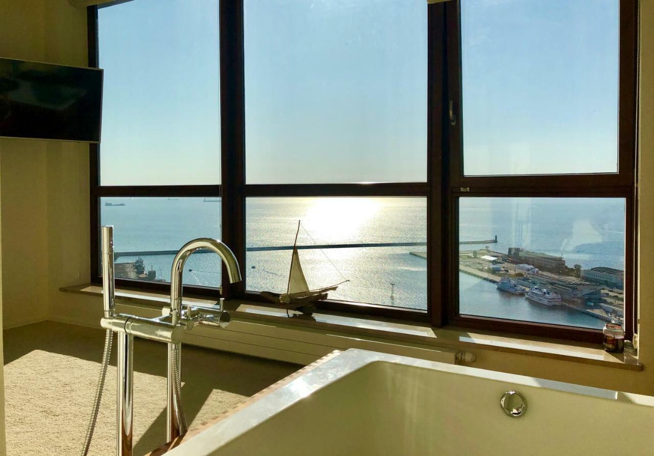 Sea Towers Penthouse 23-24 Two-floors Sea View Panoramic Terrace 110m2 !!! Jacuzzi Apartment *